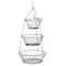 Blue Donuts Heavy Duty - 3 Tier Hanging Kitchen Bronze Fruit Basket BD3462528 - alternate 3